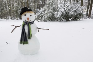 Snowman with hat