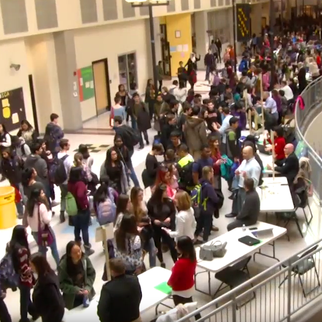 Richard Montgomery Students Look To Future At Career Expo VIDEO 