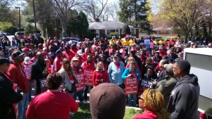 Verizon Workers Strike in Silver Spring