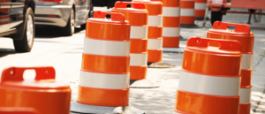 Road Construction Cones 885x380