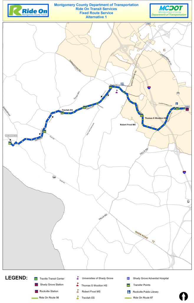 MCDOT Ride On Tobytown Alternative 1