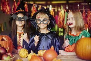 halloween costumes i stock photo