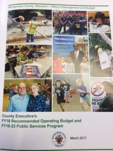 Ike Leggett's proposed fiscal 2018 budget