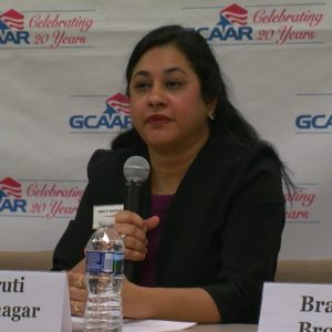 Photo of Shruti Bhatnagar at GCAAR Forum