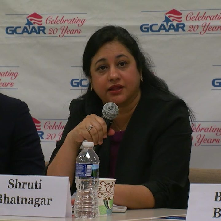 Photo of Shruti Bhatnagar at GCAAR Forum