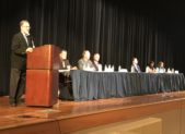Candidates at a 6th congressional district forum.