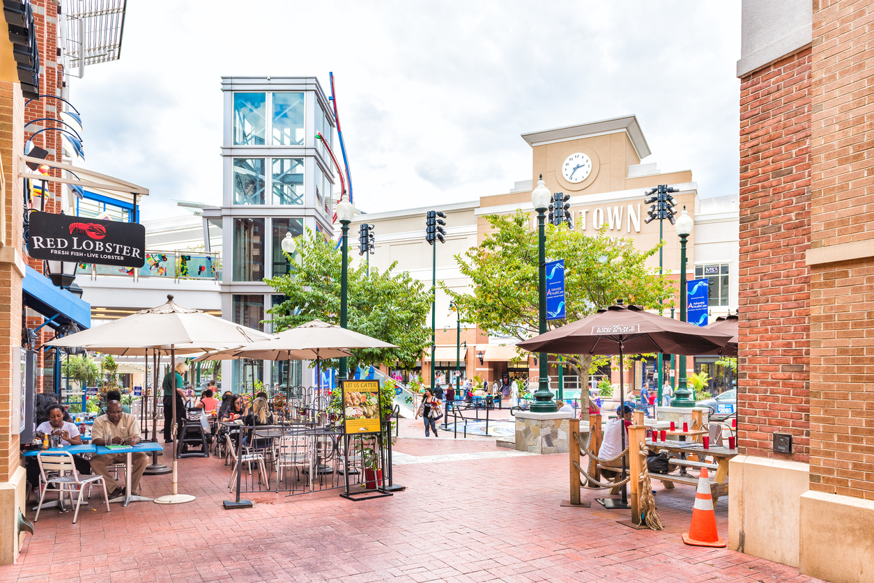 photo of Downtown area of Silver Spring in Maryland