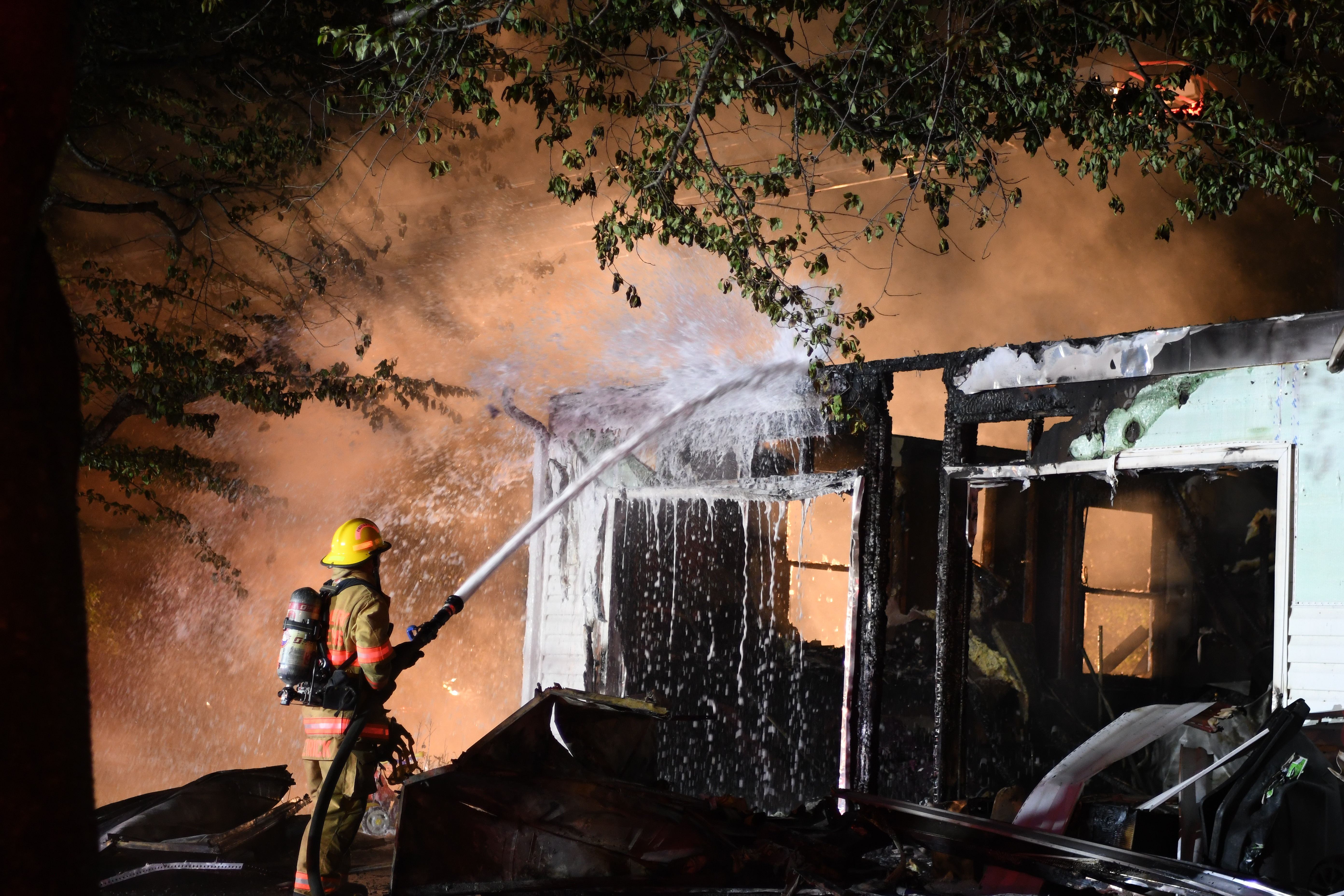 MCFRS respond to house fire at 14900 Keeneland Circle in North Potomac ...