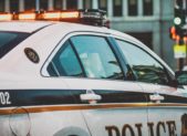 Update: Officer, Pedestrian Identified in Collision on Georgia Avenue Police Car Stock Image Square