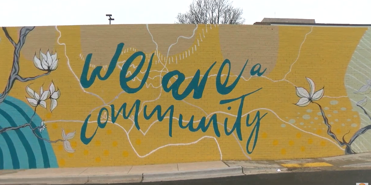 New 'We Are Community' Mural Celebrates Culture and Diversity