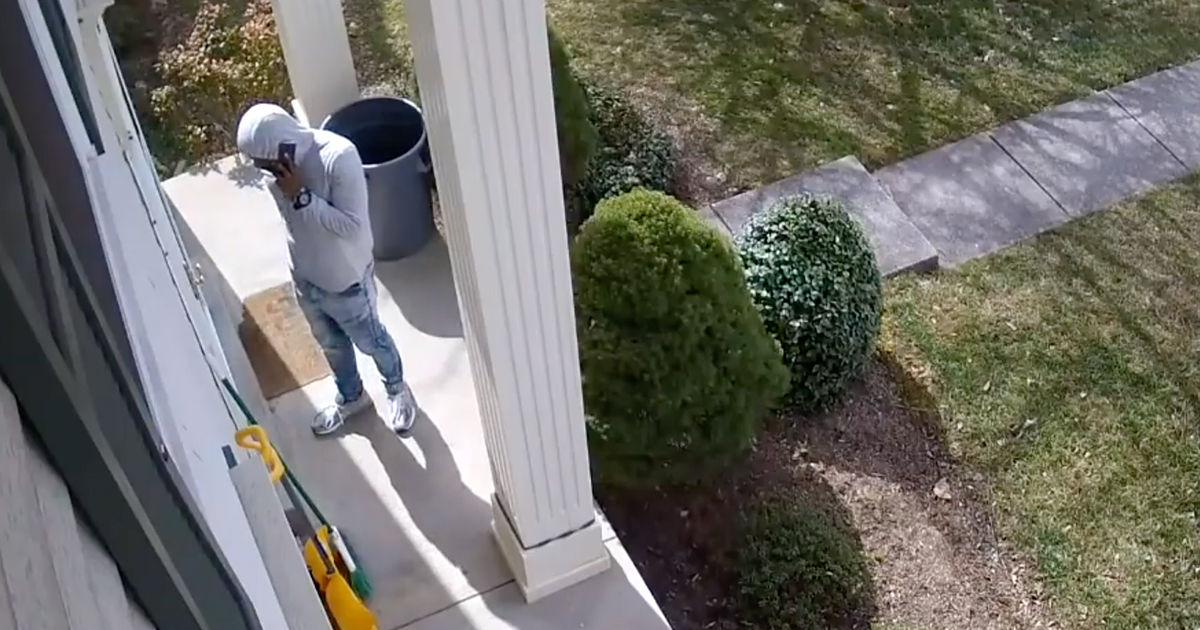 Video Shows Man Breaking, Entering Olney Home Montgomery Community Media