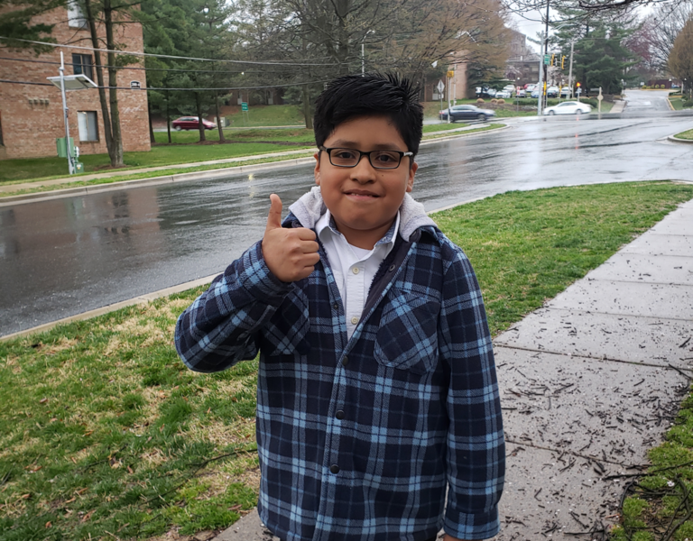 Summit Elementary Fourth Grader, Diego FloresCerezo, Selected as