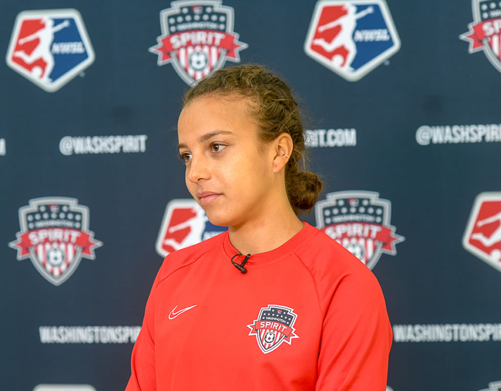 mallory pugh washington spirit jersey