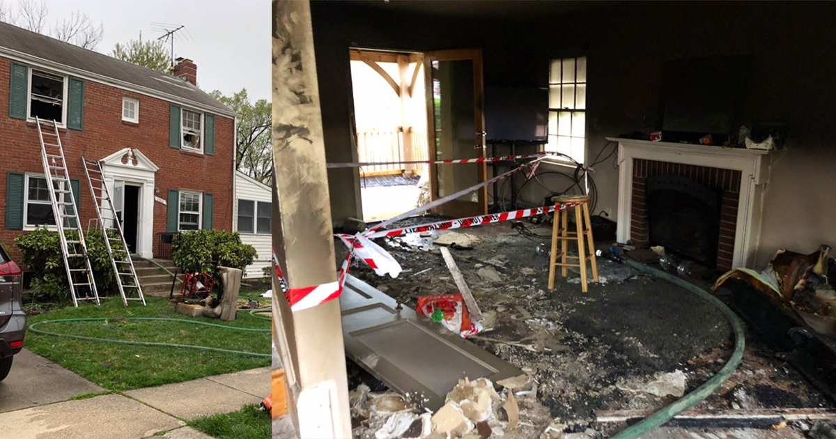 UPDATE Forest Glen House Fire Kills Man, Dog Montgomery Community Media