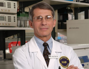 Dr Anthony Fauci, NIH NIAID Director