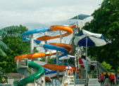 featured image - Water slide at Gaithersburg Water Park at Bohrer Park