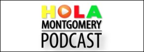 Hola Montgomery podcast graphic