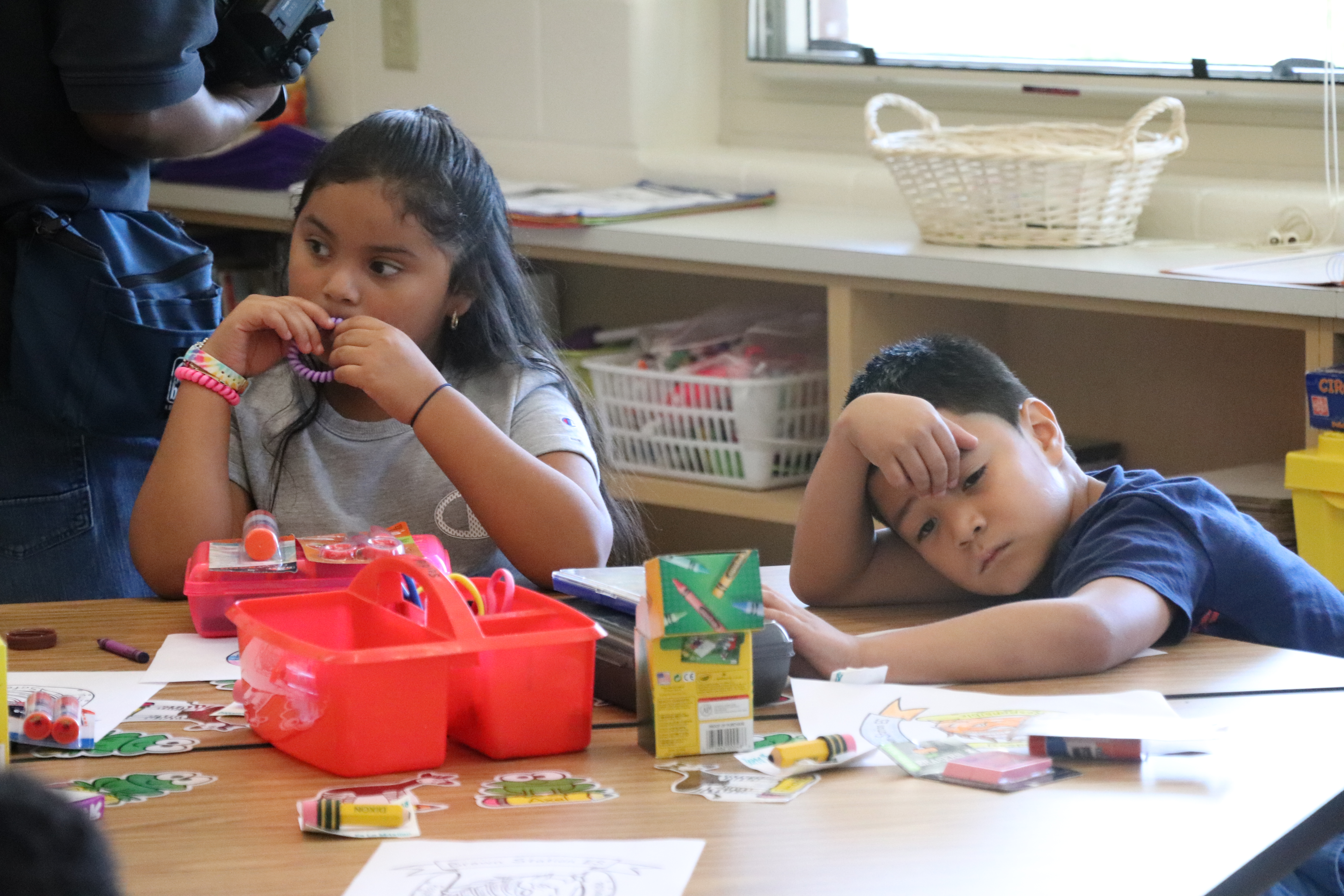 Brown Station Elementary School Students Classroom Dual Language