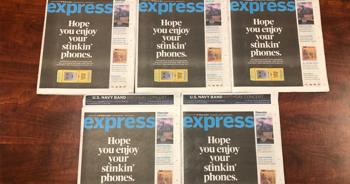 Express Newspaper Announces Abrupt Closing Montgomery Community Media