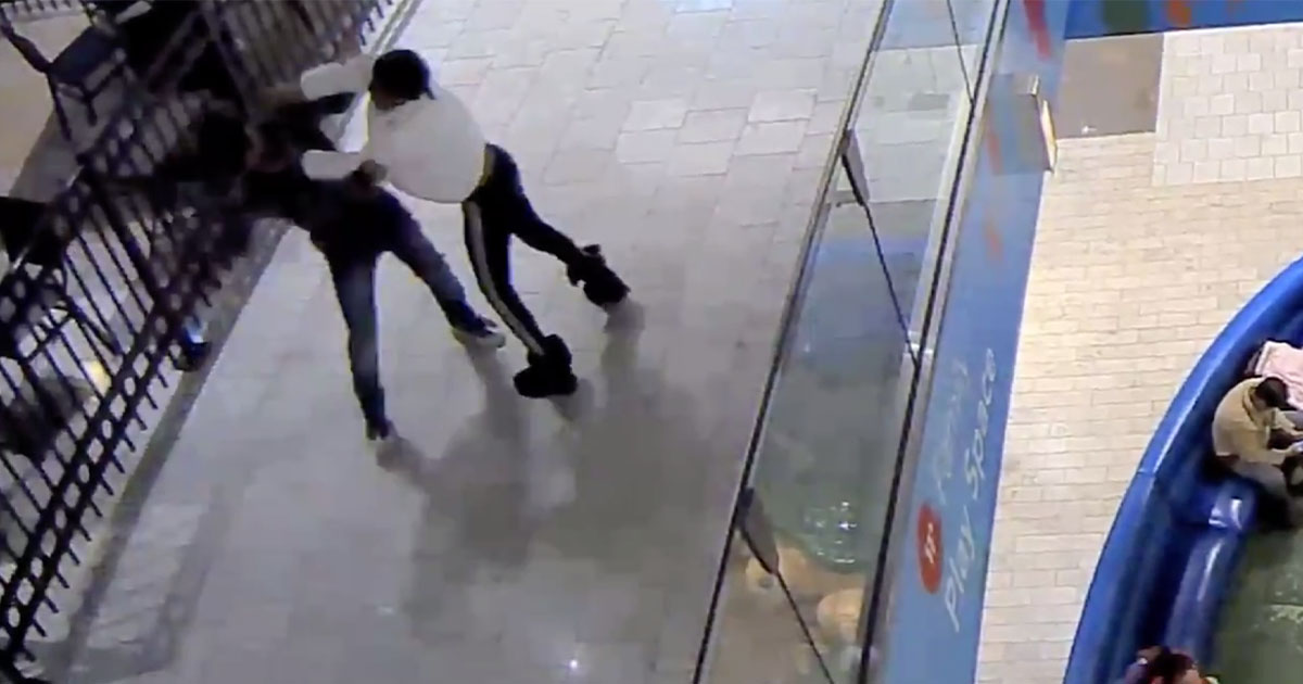 Wheaton Mall Surveillance Footage Shows Two Women Assaulting Man ...