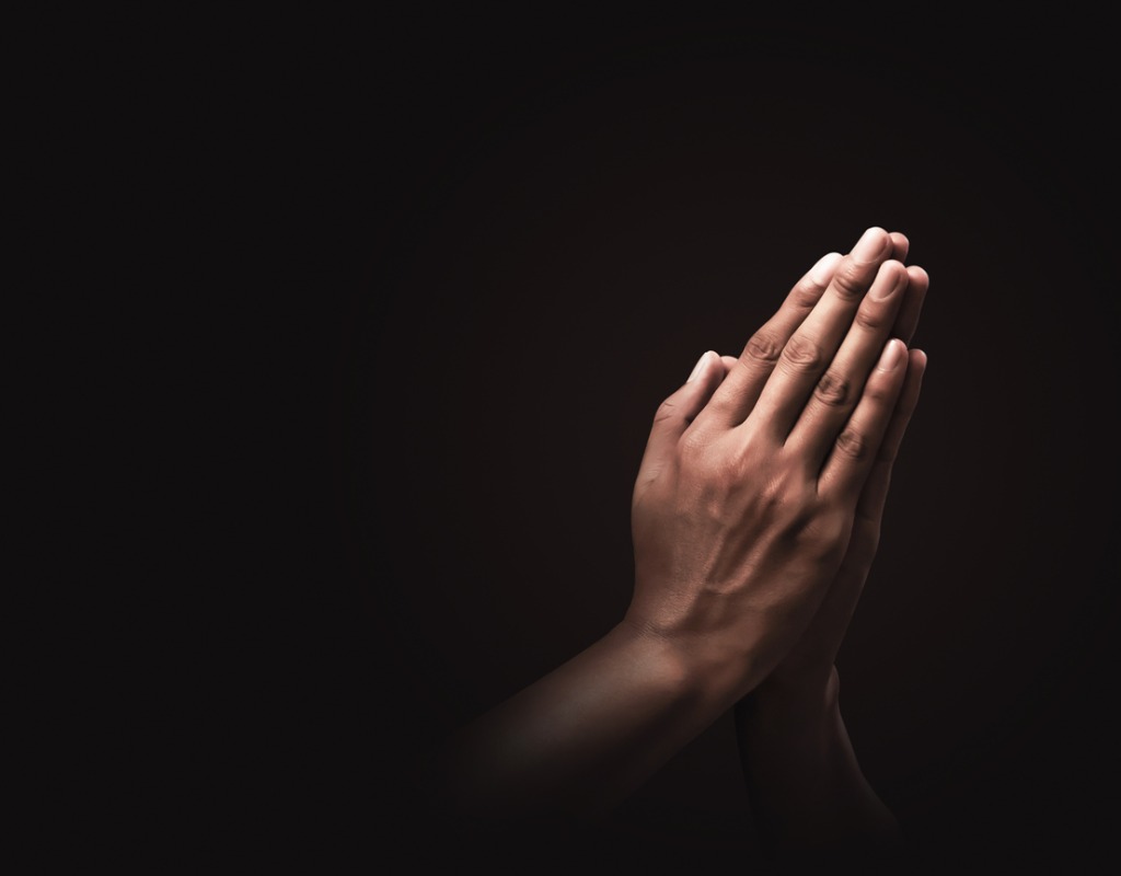 images of joining hands for prayer