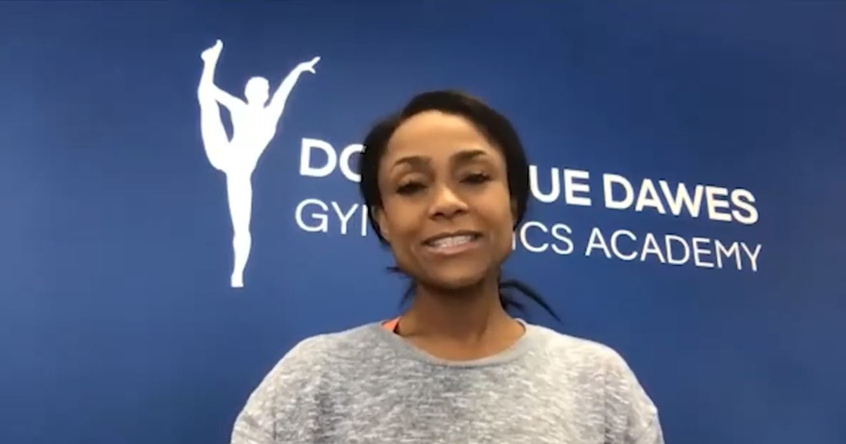 Mocos Most Famous Olympian Dominique Dawes Opens New Gymnastics