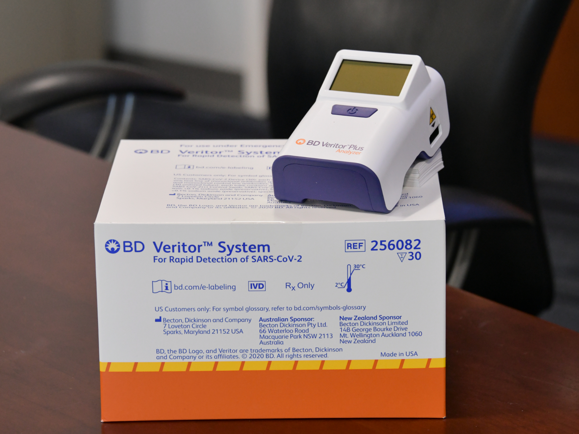 feature BD Veritor System rapid covid 19 antigen test