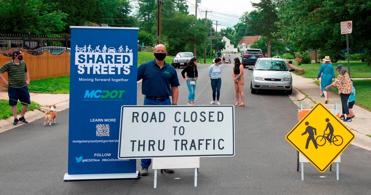 Shared Streets Initiative Extended Into Next Year | Montgomery Community Media - Vimarsana News