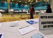 Voters Urged to Take Advantage of Shorter Wait Times on Rainy Days rainy vote pic a