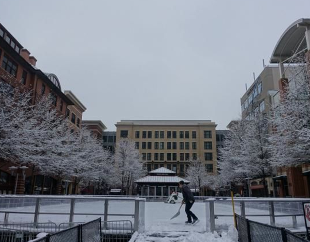 Rockville Town Square's Popular Outdoor Ice Rink Open for Business