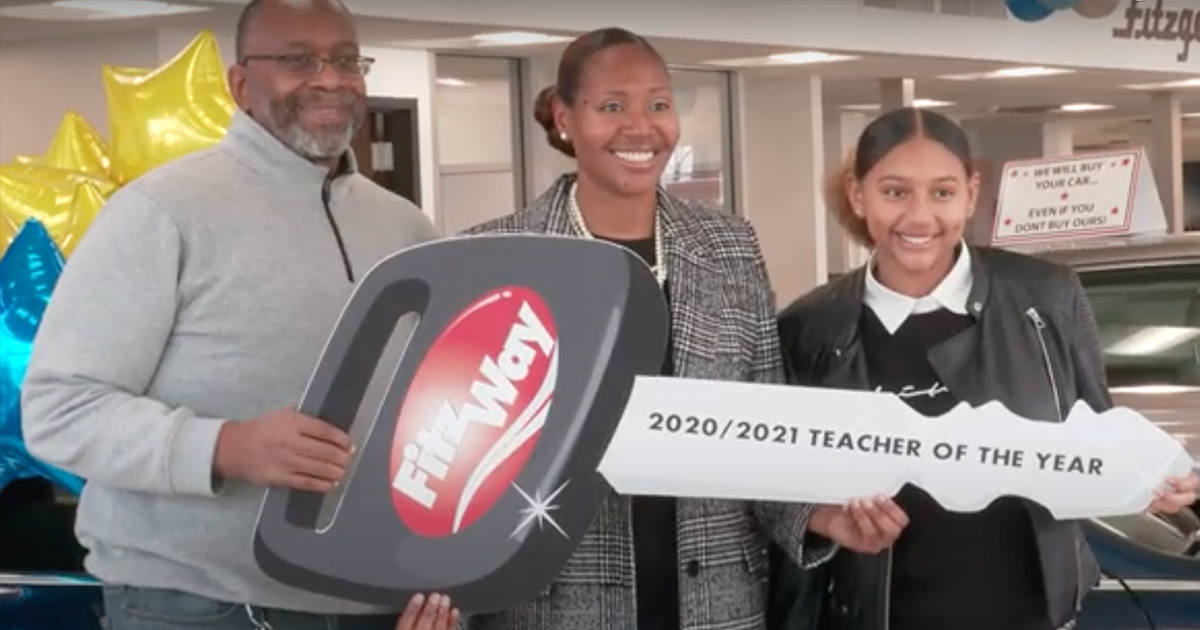 MCPS Teacher of the Year Gets New Wheels | Montgomery Community Media - Vimarsana News