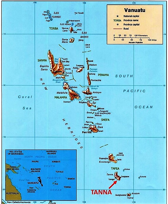 5. Map of Vanuatu and Tanna | Montgomery Community Media