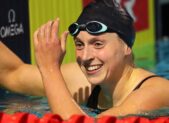 Ledecky Caps Tokyo Games with 7th Career Gold Gold Medal feature-Katie Ledecky