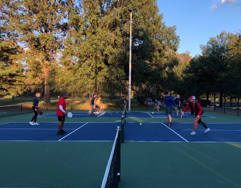 Montgomery Parks’ First Dedicated Pickleball Courts Open in Rockville
